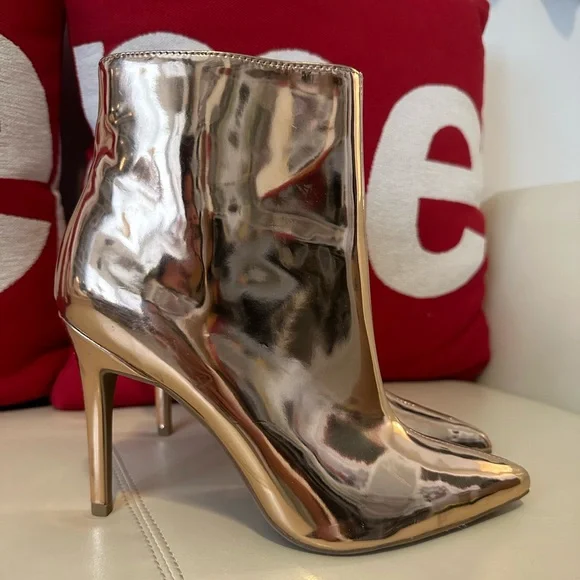 Rose Gold Booties - Picture 4 of 6